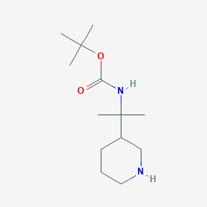 tert-Butyl (2-(piperidin-3-yl)propan-2-yl)carbamate