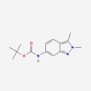 tert-butyl (2,3-dimethyl-2H-indazol-6-yl)carbamate