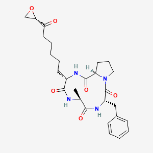 molecular formula C27H36N4O6 B8091893 1-丙氨酰衣霉素 