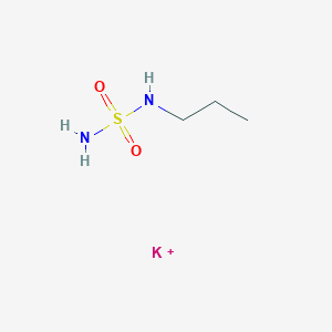 molecular formula C3H10KN2O2S+ B8091969 Potassium;1-(sulfamoylamino)propane 
