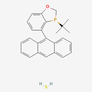 molecular formula C25H25OPS B8091992 (S)-AntPhos 