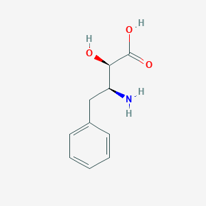 molecular formula C10H13NO3 B8092392 (2R,3S)-3-amino-2-hydroxy-4-phenylbutanoic acid CAS No. 62023-63-6