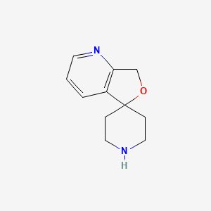 7H-Spiro[furo[3,4-b]pyridine-5,4'-piperidine]
