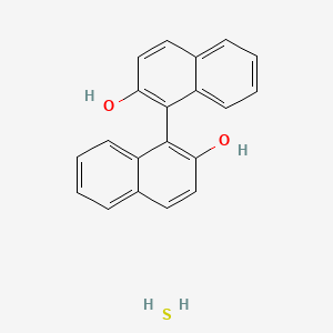 molecular formula C20H16O2S B8092475 (S)-1,1'-Bi-2,2'-naphthol 