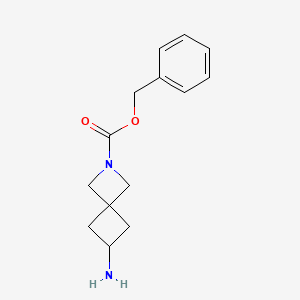 Benzyl 6-amino-2-azaspiro[3.3]heptane-2-carboxylate