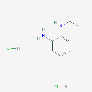 molecular formula C9H16Cl2N2 B8092968 N-Isopropylbenzene-1,2-diamine dihydrochloride 