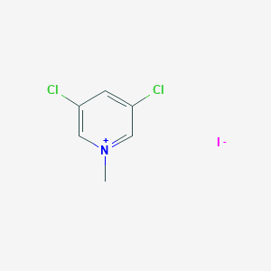 molecular formula C6H6Cl2IN B8092973 3,5-Dichloro-1-methylpyridin-1-ium;iodide 