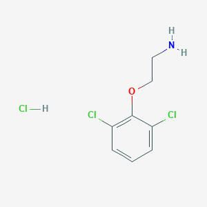 molecular formula C8H10Cl3NO B8092977 CID 132889921 