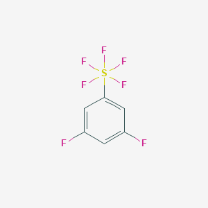 1,3-Difluoro-5-(pentafluoro-lambda6-sulfanyl)benzene