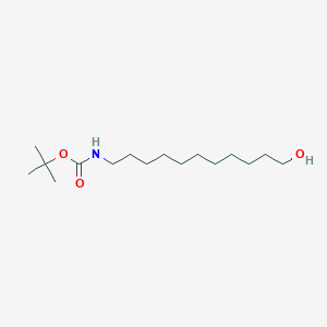 molecular formula C16H33NO3 B8093166 N-Boc-11-aminoundecan-1-ol 