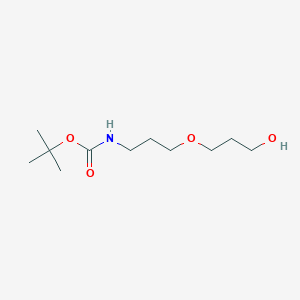 molecular formula C11H23NO4 B8093248 Boc-NH-PPG2 