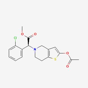 molecular formula C18H18ClNO4S B8093363 Vicagrel 