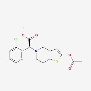 molecular formula C18H18ClNO4S B8093363 维卡格雷 