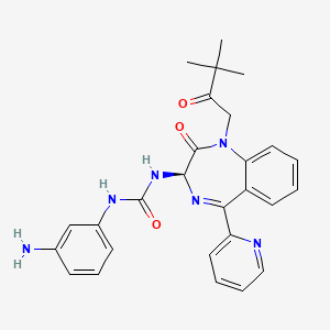 molecular formula C27H28N6O3 B8093381 CCK-B Receptor Antagonist 2 