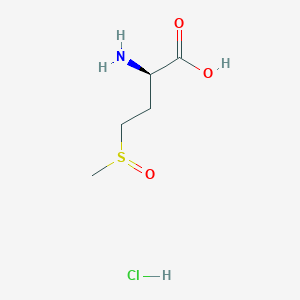 molecular formula C5H12ClNO3S B8093382 D-Methionine sulfoxide (hydrochloride) 