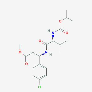 molecular formula C19H27ClN2O5 B8093403 L-(S)-valifenalate 