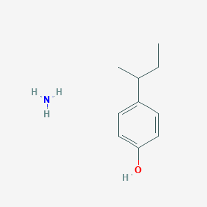 molecular formula C10H17NO B8093405 Azane;4-butan-2-ylphenol 