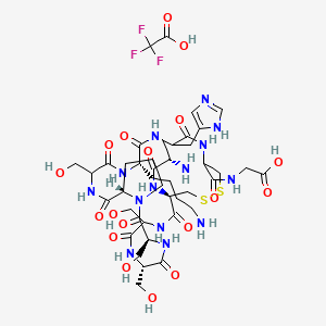 H-Ala-Cys(1)-DL-Ser-Ser-Ser-Pro-DL-Ser-Lys-DL-His-DL-Cys(1)-Gly-OH.TFA