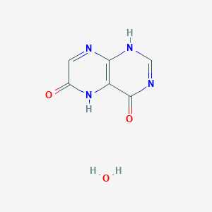 molecular formula C6H6N4O3 B8093560 CID 122359844 