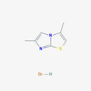 molecular formula C7H9BrN2S B8093592 CID 71692608 