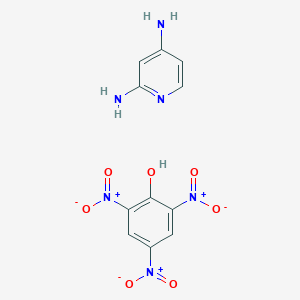 molecular formula C11H10N6O7 B8093932 Pyridine-2,4-diamine;2,4,6-trinitrophenol 
