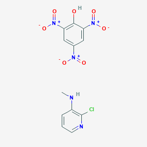 molecular formula C12H10ClN5O7 B8093936 2-chloro-N-methylpyridin-3-amine;2,4,6-trinitrophenol 