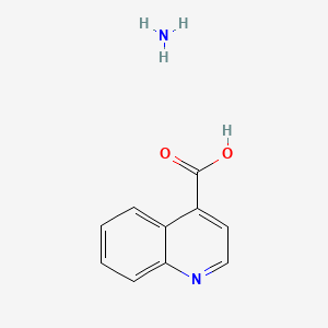 molecular formula C10H10N2O2 B8094018 Azane;quinoline-4-carboxylic acid 