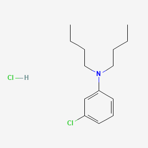 N,N-dibutyl-3-chloroaniline;hydrochloride