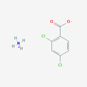 molecular formula C7H7Cl2NO2 B8094238 Azanium;2,4-dichlorobenzoate CAS No. 63468-64-4