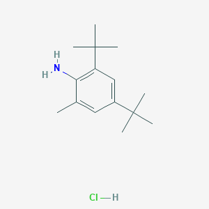 2,4-Ditert-butyl-6-methylaniline;hydrochloride