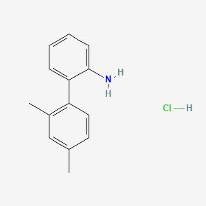 2-(2,4-Dimethylphenyl)aniline;hydrochloride