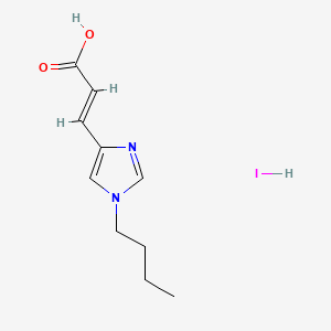 molecular formula C10H15IN2O2 B8094763 CID 163333057 