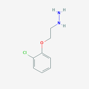B080949 [2-(2-Chlorophenoxy)ethyl]hydrazine CAS No. 14573-11-6