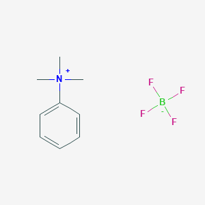molecular formula C9H14BF4N B8095147 Phenyltrimethylammonium tetrafluoroborate CAS No. 17594-95-5