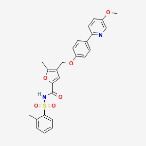 molecular formula C26H24N2O6S B8095247 BGC-20-1531 (free base) 
