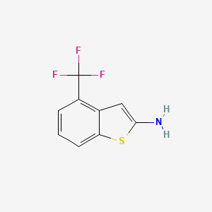 4-(Trifluoromethyl)benzo[b]thiophen-2-amine