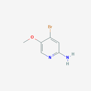 molecular formula C6H7BrN2O B8095387 4-Bromo-5-methoxypyridin-2-amine 