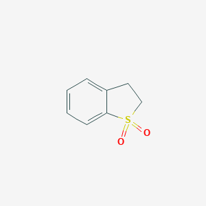 molecular formula C8H8O2S B080954 2,3-Dihydrobenzo[b]thiophene 1,1-dioxide CAS No. 14315-13-0