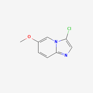 3-Chloro-6-methoxyimidazo[1,2-a]pyridine