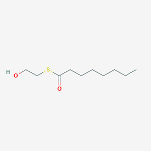 Octanethioic acid S-(2-hydroxyethyl) ester