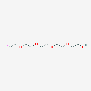 molecular formula C10H21IO5 B8095851 I-Peg5-OH 