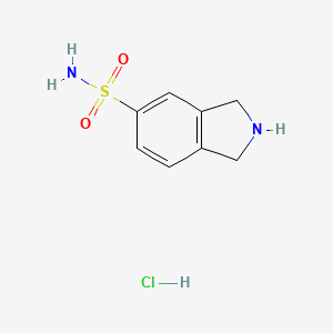 2,3-dihydro-1H-isoindole-5-sulfonic acid amide hydrochloride