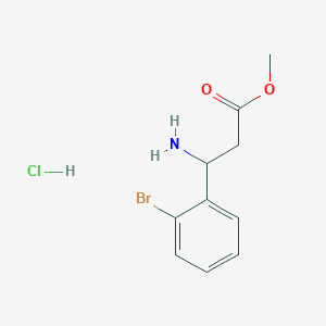 Methyl 3-amino-3-(2-bromophenyl)propanoate HCl