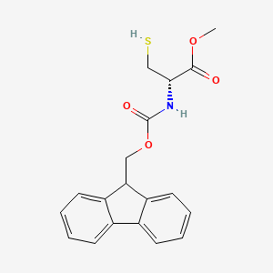 molecular formula C19H19NO4S B8095914 n-Fmoc-d-半胱氨酸甲酯 