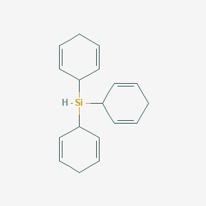 molecular formula C18H22Si B8095957 Tri(2,5-cyclohexadienyl)silane 