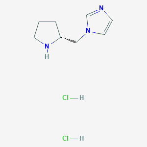 1-[(R)-2-Pyrrolidinylmethyl]-1H-imidazole 2HCl