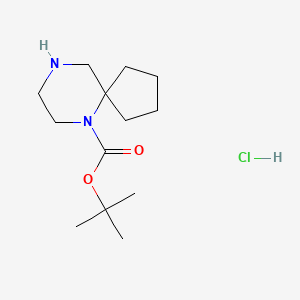 6,9-Diaza-spiro[4.5]decane-6-carboxylic acid tert-butyl ester hydrochloride