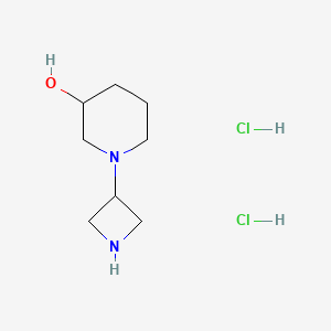 1-(3-Azetidinyl)-3-piperidinol dihydrochloride