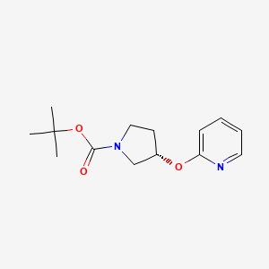 (S)-tert-butyl 3-(pyridin-2-yloxy)pyrrolidine-1-carboxylate