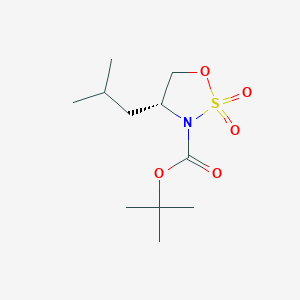 (R)-3-Boc-4-isobutyl-1,2,3-oxathiazolidine 2,2-dioxide